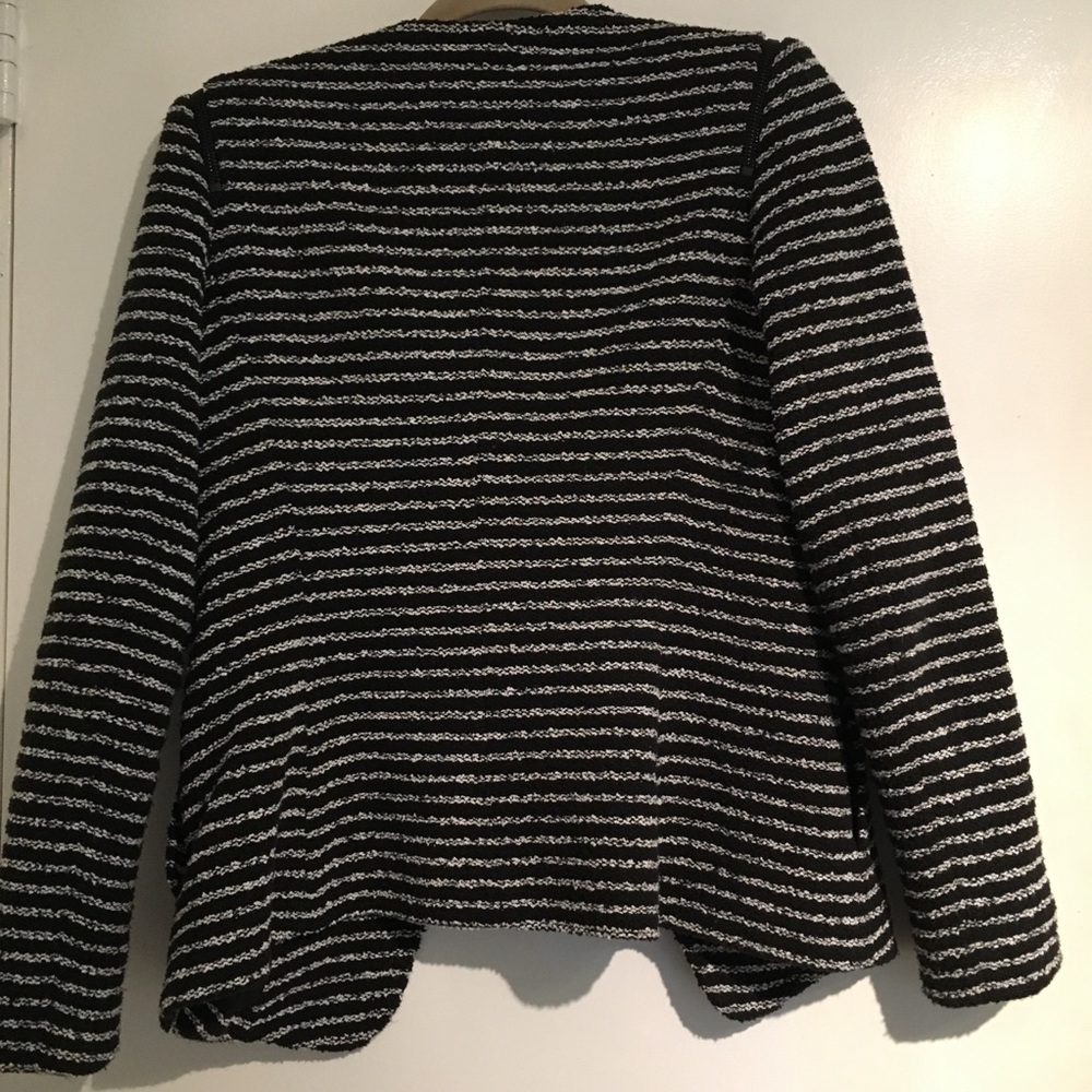 THEORY yaisa black striped blazer - Picture 6 of 8